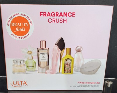 ULTA BEAUTY Mini PERFUME  EDP 7 PC Set FRAGRANCE CRUSH  *NEW & SEALED* LTD ED