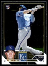 Nate Eaton RC 2023 Topps Chrome #96 Kansas City Royals 28072 Baseball Card