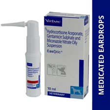 Virbac Easotic Ear Drops /Dogs & Cats . Antifungal ,Antibacterial . Otitis /10ML