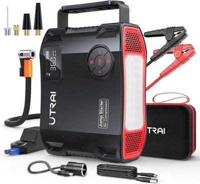 UTRAI 27000mAh Starthilfe Powerbank für Pkw 7000A Booster Auto Starthilfe