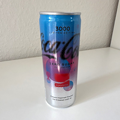 Coca-Cola Coke Zero Sugar Creations 3000 Limited Edition Dose 0,25L