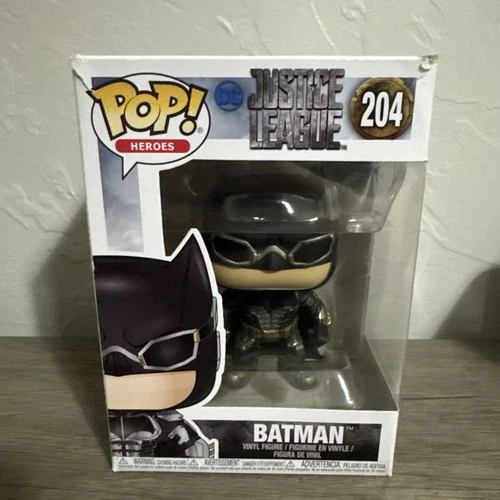 Funko Pop! DC Justice League Batman #204 Vaulted New Vinyl Figure Collector Hero