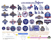 Los Angeles DodgersMLB Sport Patches Iron,Sew(Select options)✈Thai by USPS agent