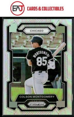 Colson Montgomery 2024 Panini Prizm Silver Prizms #219 Chicago White Sox