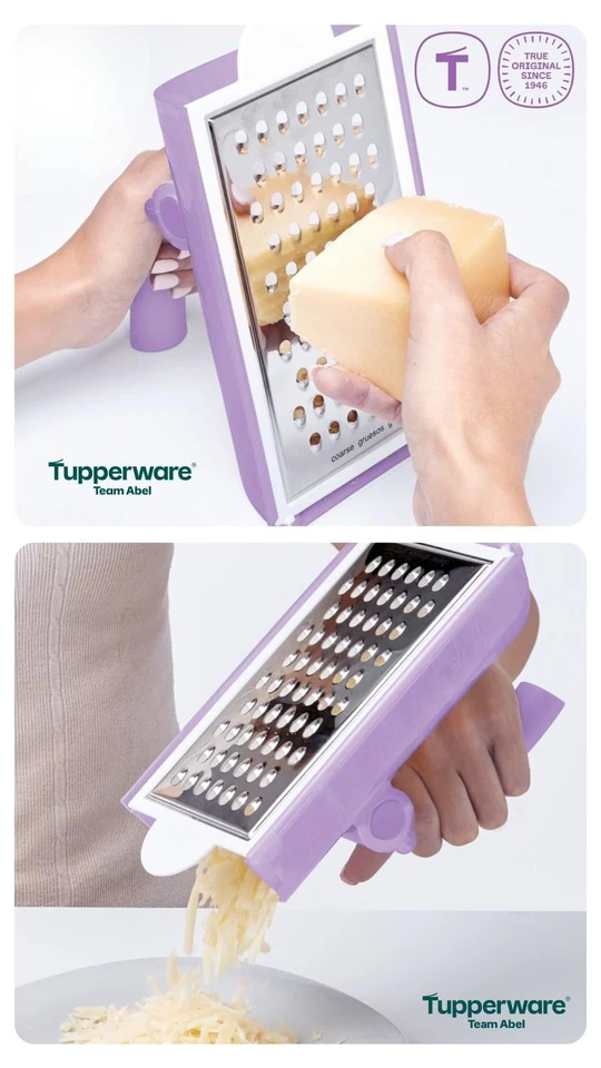 Tupperware Grate ´n Measure Reibe Handreibe Standreibe - Bild 2 von 4