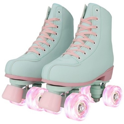 XUDREZ Rollschuhe für Mädchen Damen Rollschuhe Erwachsene Roller Derby Skates neuwertig 