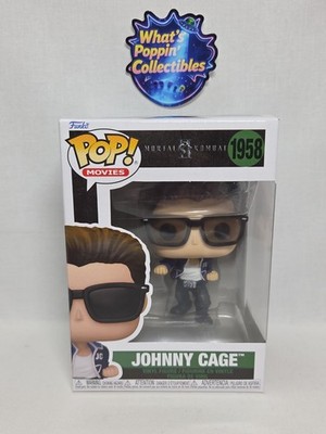 Funko Pop! Vinyl: Mortal Kombat - Johnny Cage #1958 Ships With Protector 