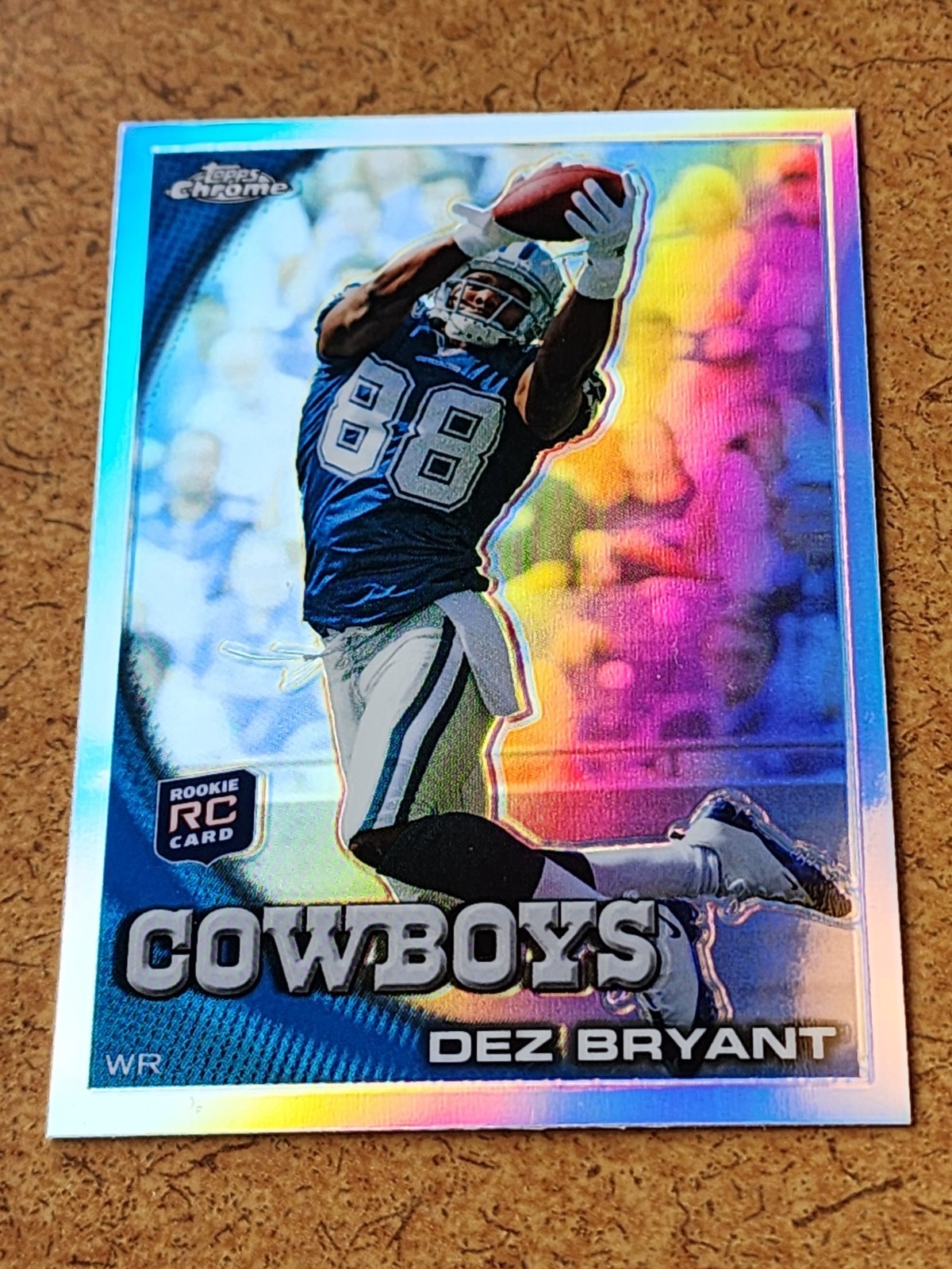 2010 Topps Chrome Dez Bryant ROOKIE Refractor!! Cowboys RARE