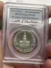 1976-S 50c Kennedy Silver Bicentennial Proof Coin PCGS Seth Huntington Label
