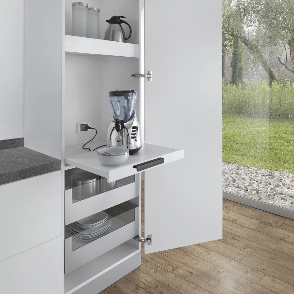 Tablarauszug Vollauszug Teleskopauszug 30 kg 400-500 mm SHELF SMOVE von Salice - Bild 2 von 4