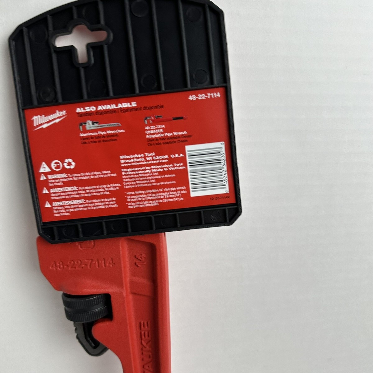い Milwaukee 48-22-7114 14 Inch Durable Steel Ergonomic