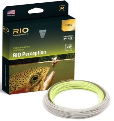 Rio Perception Elite Fly Fishing Lines Slick Cast Green WF5/6/7