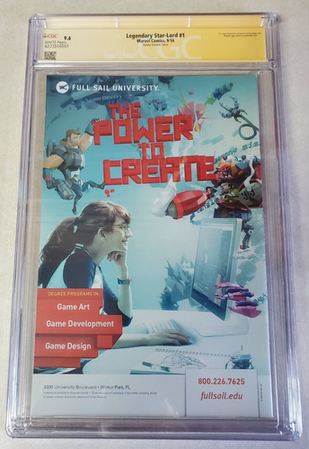 Legendary Star Lord Issue #1 Comic. Skottie Young Variant. Signed by Chris Pratt - Picture 7 of 12