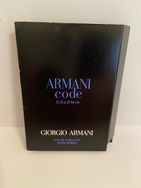 giorgio armani code colonia eau de toilette 125ml spray
