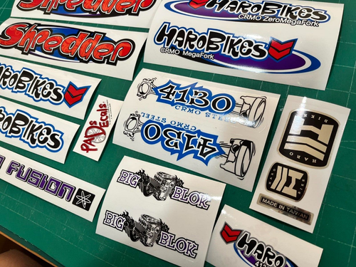 1998 Haro shredder bmx sticker decals - Picture 3 of 3