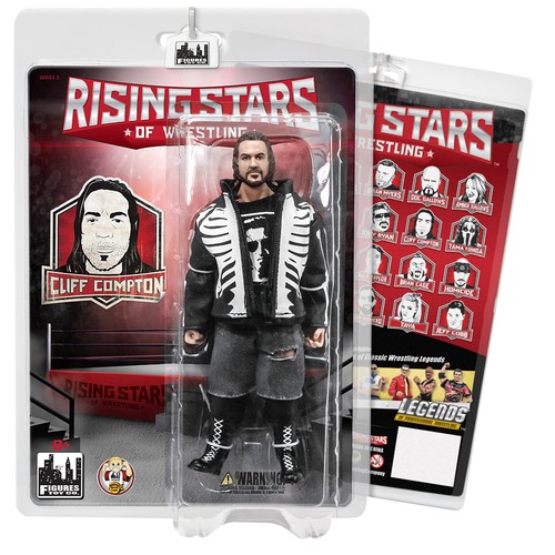 Rising Stars of Wrestling Action Figure Series 2: Cliff Compton - 第 1/3 張圖片