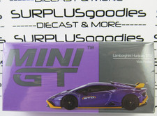 2024 Mini-GT 1:64 Overseas Ed LHD LAMBORGHINI HURACAN STO Viola Pasifae #746