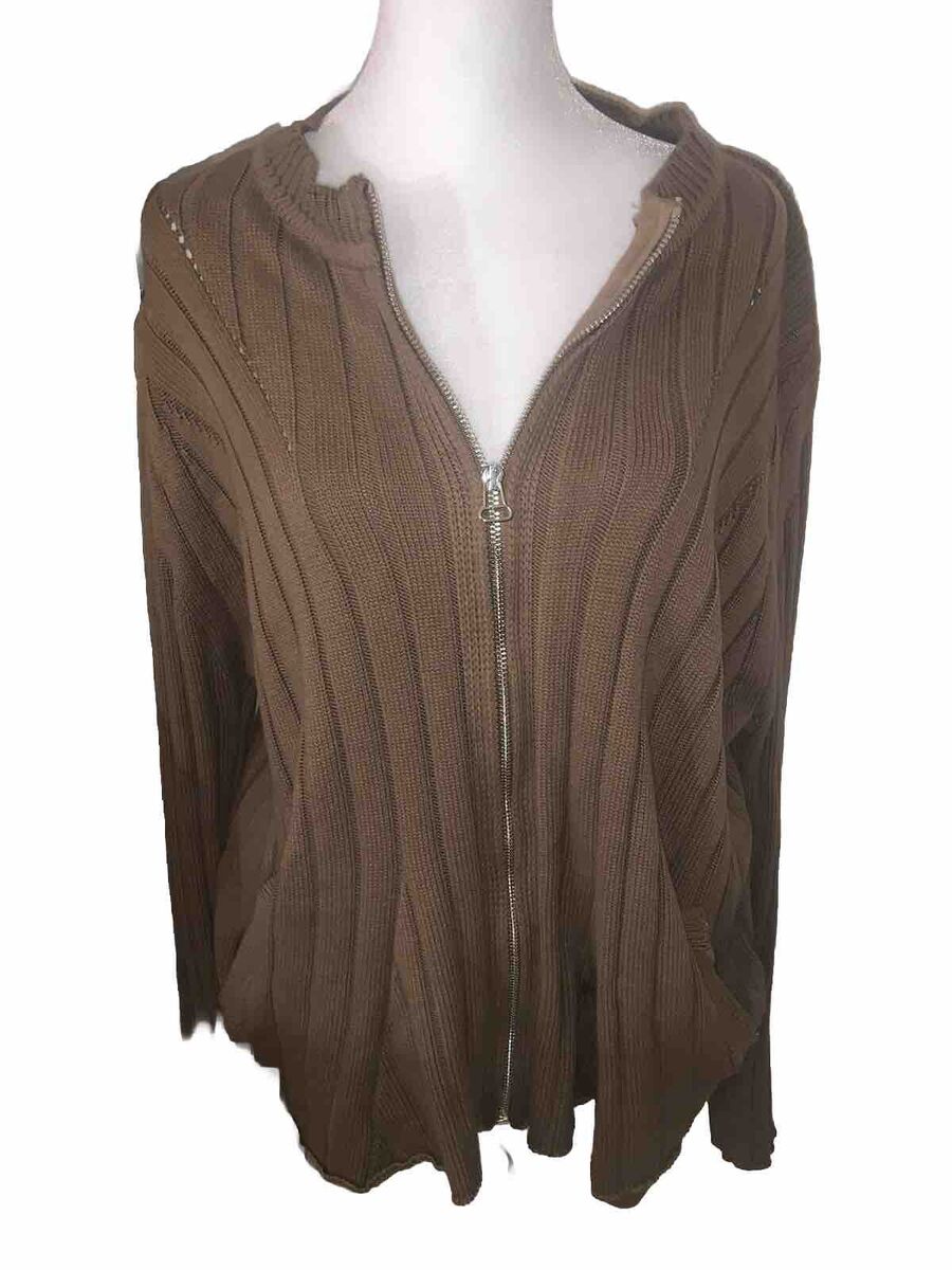 Kiko Kostadinov Harkman Knit Zip Cardigan in Marron NWOT | eBay Kiko Kostadinov Harkman Knit Zip Cardigan in Marron NWOT | eBay