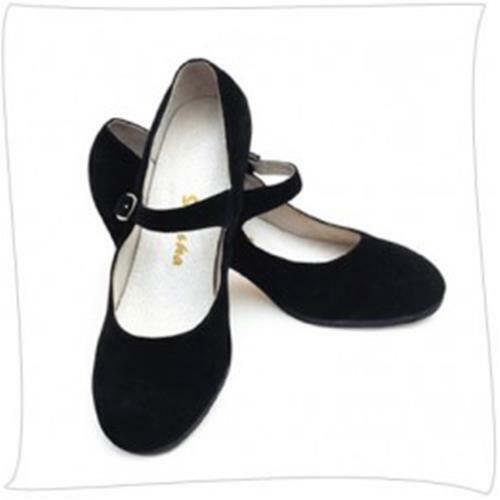 Scarpe per Flamenco en Pelle Senza Chiodi