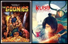 The Goonies (1985) / Kubo and the Two Strings (2016) 2 DVD Set Fantasy Adventure