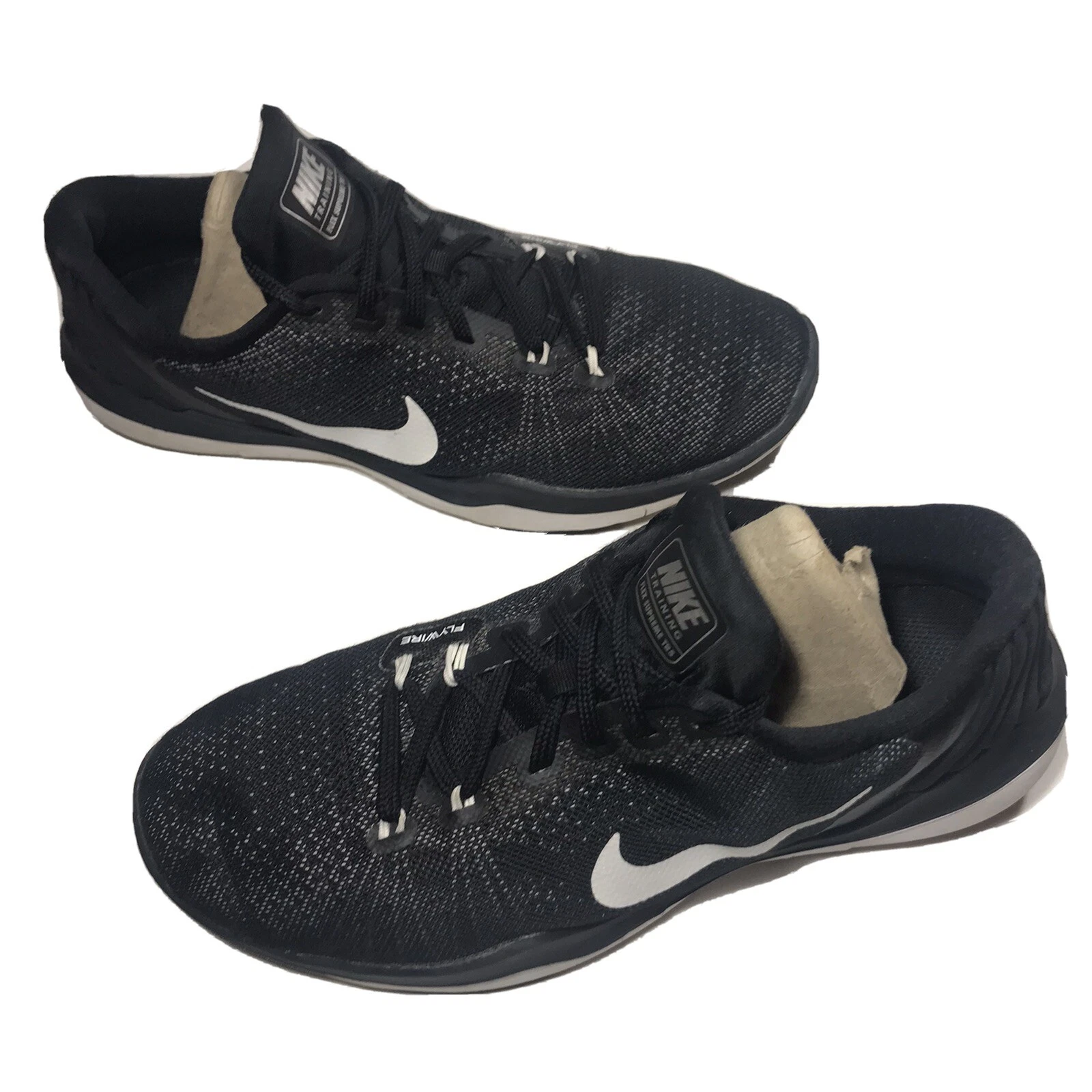 Nike Flex Supreme TR 5 852467 001 Training Shoes Women's Size 8 Black