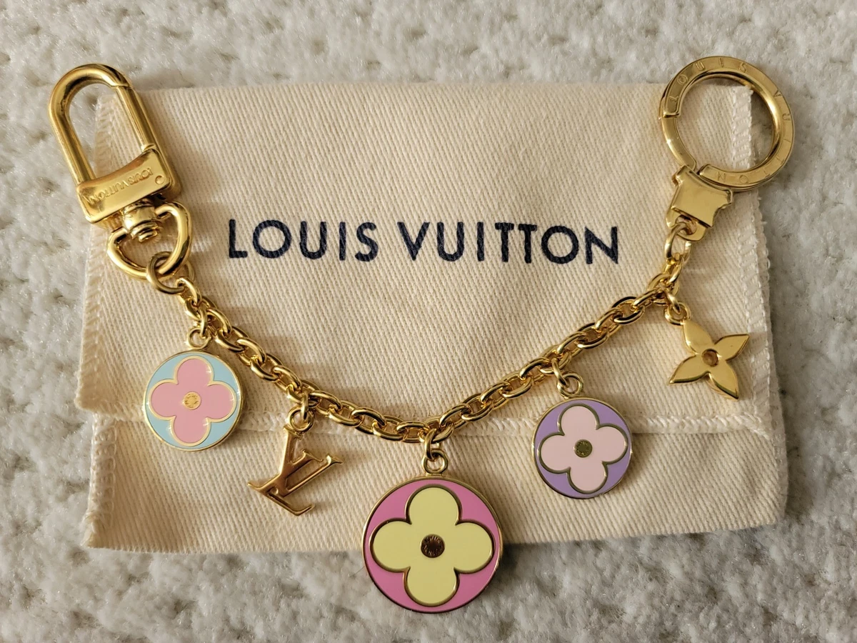 Shop Louis Vuitton MONOGRAM BLOOMING FLOWERS BB BAG CHARM AND KEY HOLDER by  Noel'sStyle