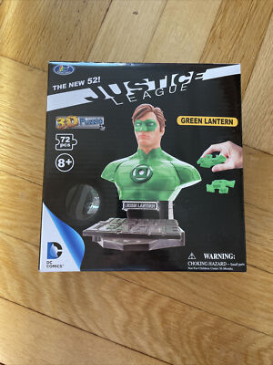 Green Lantern Justice League The New 52! 3D Puzzle (72 pcs) DC Comics NIB