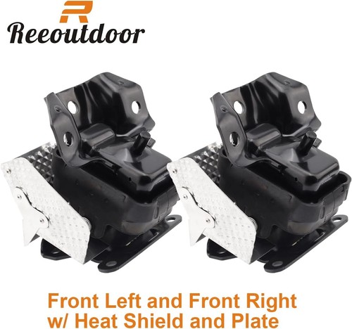 Engine Motor Mount with Heat Shield Compatible with 2007-2013 Tahoe Set of 2 - Picture 2 of 6