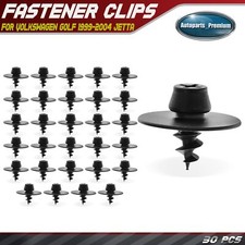 30pcs 9mm Nylon Floor Mat Stay Retainer Clips Fastener For Volkswagen Golf Jetta