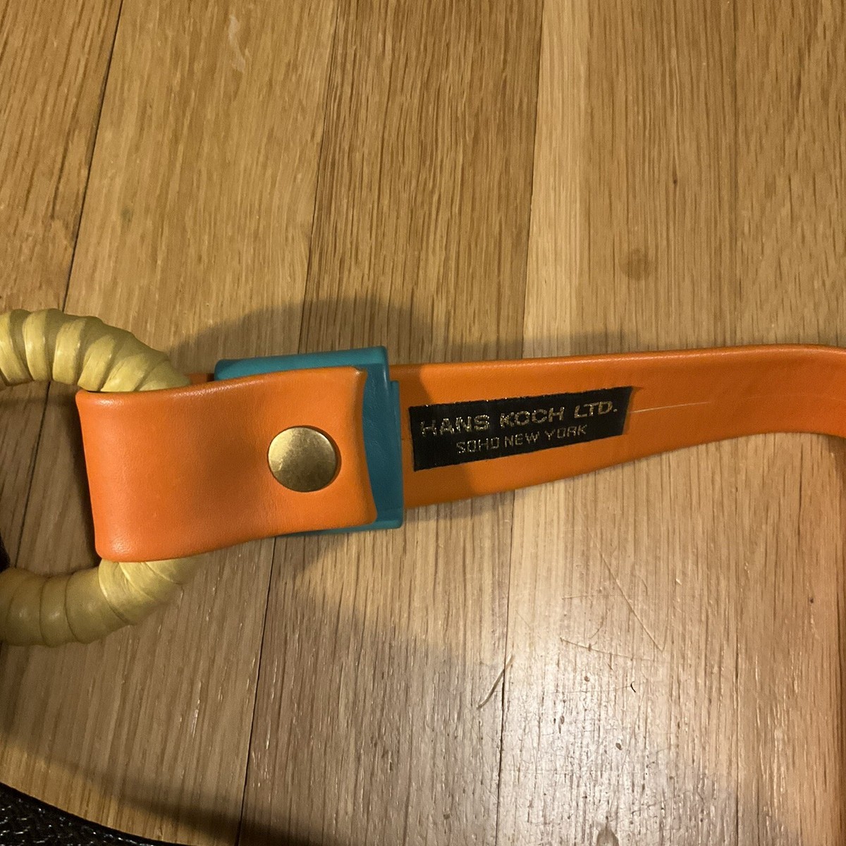 HANS KOCH LTD Belt Soho New York Vintage Leather Color 