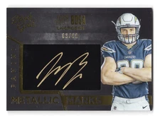 Joey Bosa 2016 Panini Black Gold Football METALLIC MARKS AUTOGRAPH (Gold Ink Aut