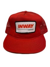 VINTAGE Inway Landstar Foam Mesh SnapBack San Sun Farmer Trucker Hat Cap