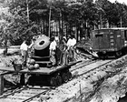 New 8x10 Civil War Photo: Federal Union Soldiers with Cannon on Railroad Car