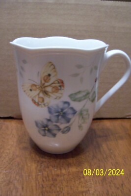 Lenox Butterfly Meadow -'' Orange Sulphur'' Tea/Coffee Cup