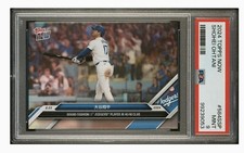 2024 Topps NOW #584SSP PSA 9 SHOHEI OHTANI 40/40 DODGERS KANJI FOIL VARIATION