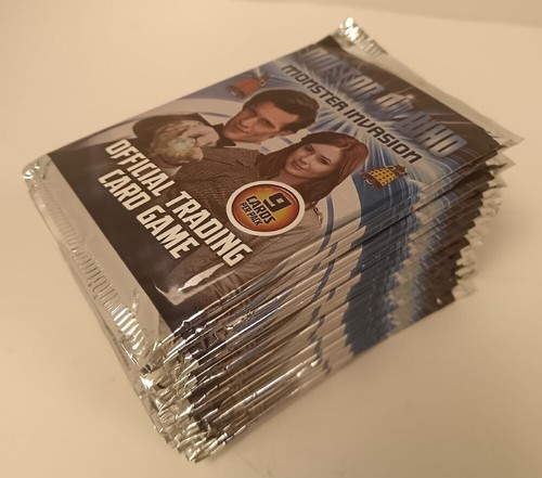Tarjetas coleccionables de Doctor Who Monster Invasion - 20 paquetes sellados - Imagen 2 de 4