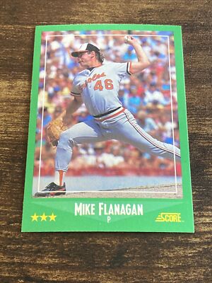 1988 Score #427 Mike Flanagan Blue Jays C4260* | eBay