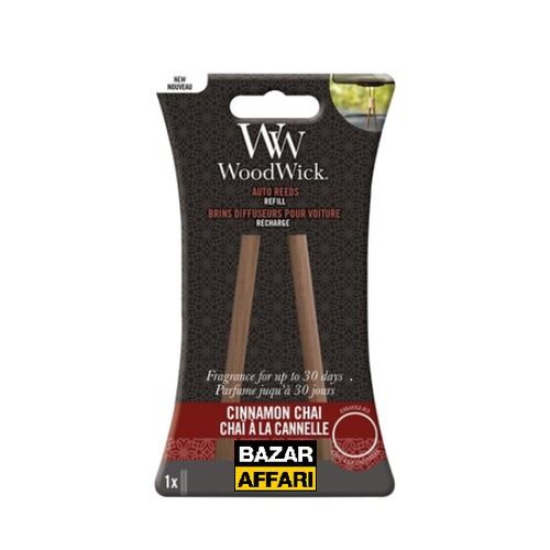Ricarica Profumatore Auto WoodWick Bastoncini di ricambio durata 30 giorni - Foto 16 di 16