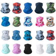 Balaclava Face Cover Scarf UVProtection Headband Neck Gaiter Breathable Bandana"
