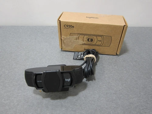 Logitech C920e Webcam w/ Privacy Lense Cover - Black (960001401)