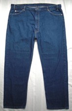 Vintage 90s (1998) Levi's 505 Mens Denim Jeans 46x30 Orange R Tab Made in USA