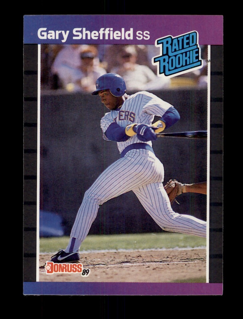 1989 DONRUSS #31 GARY SHEFFIELD RATED ROOKIE RC MILWAUKEE BREWERS