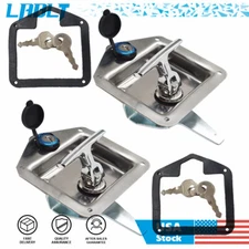 LABLT Trailer Door Latch T-Handle Locking Camper RV Truck Tool Box w/Key