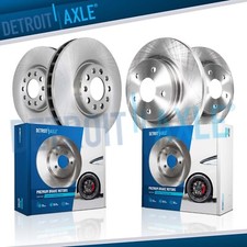 12.64'' Front and 12.40'' Rear Brake Rotors for 2016 2017 2018 Buick Envision