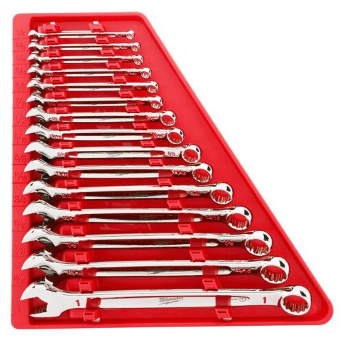 Milwaukee Tool 48-22-9415 15 Pc. Sae Combination Wrench Set new