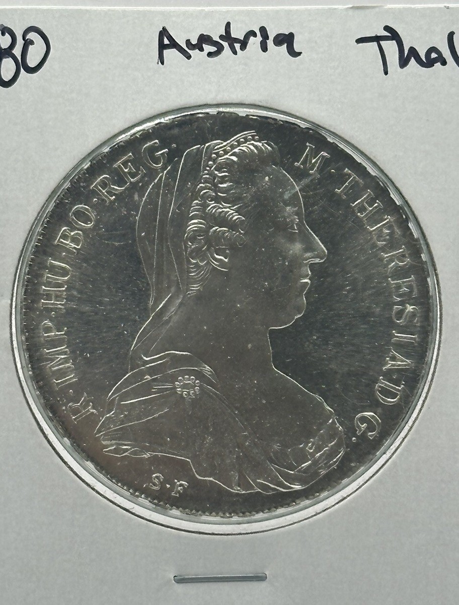 1780 Austria Maria Theresa Thaler Silver Coin #4000 | eBay