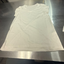 Ladies T Shirt Relaxed Fit Jersey V-Neck T-Shirt cut sleeves