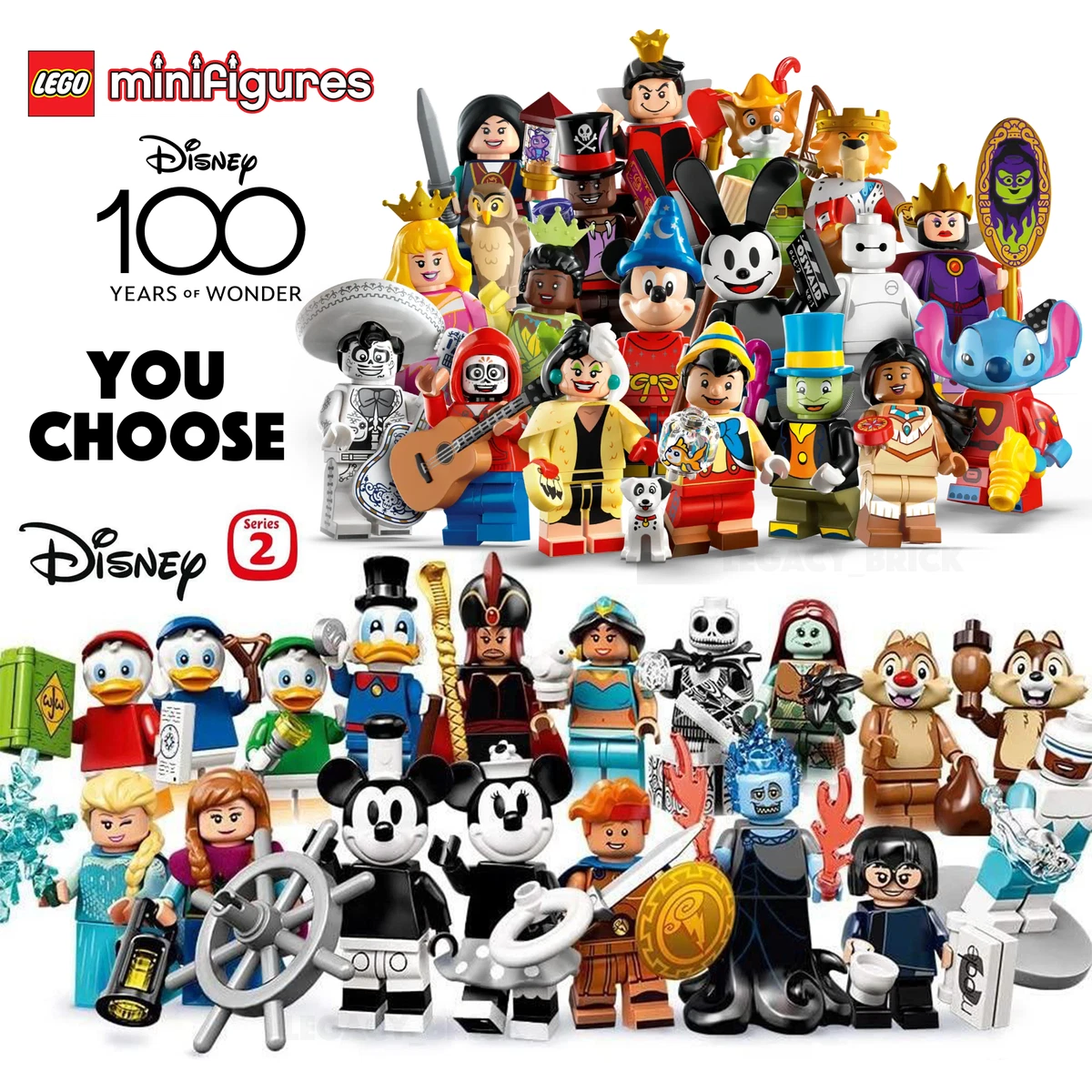 LEGO Minifigures Disney Series 2 Building Toy 71024 Blind Box 6251231 -  Best Buy