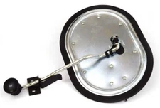 67-72 Chevy/GMC C10 Truck Cab LH Driver Kick Panel Pillar Fresh Air Vent Door