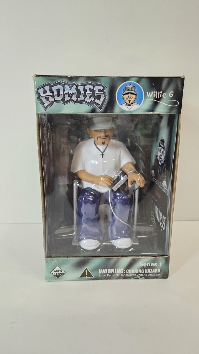 Homies Series 1 Willie G - Vital Toys - Large Figure NIB - DG